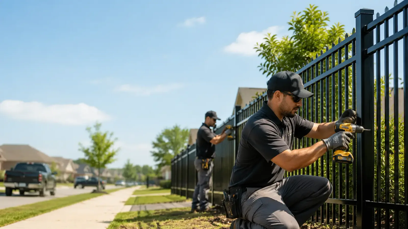 Metal Fence Installation in Nahant, MA